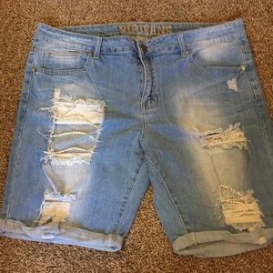 VIP jean shorts women’s